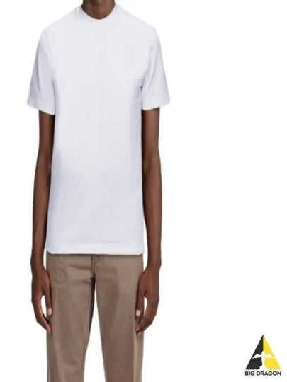 Crewneck Logo Cotton Short Sleeve T-Shirt White - SALVATORE FERRAGAMO - BALAAN 2