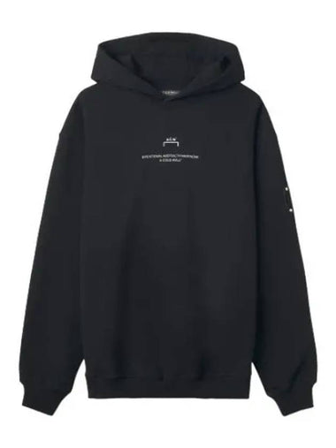 Brutalist hoodie black ACWMW094BLACK t shirt - A-COLD-WALL - BALAAN 1