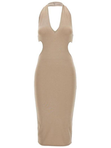 Alexandre Vauthier Stretch Midi Dress - ALEXANDRE VAUTHIER - BALAAN 1