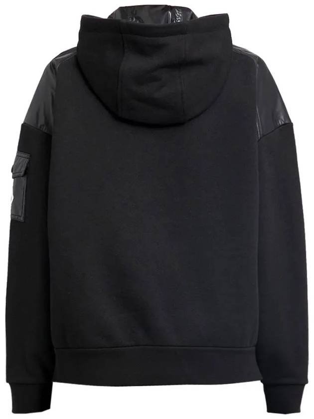 Logo Patch Hood Zipup Black 8G000 30 809KX 999 - MONCLER - BALAAN 3