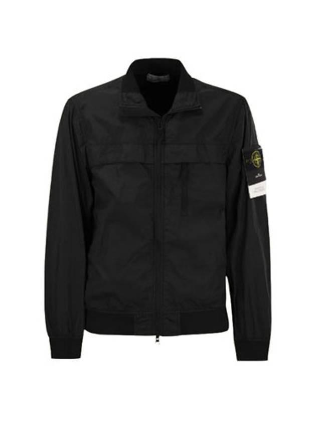 Garment Dyed Crinkle Reps R Nylon Jacket Black - STONE ISLAND - BALAAN 2