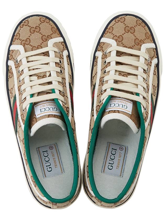 Tennis 1977 Sneaker Ebony Beige - GUCCI - BALAAN 3