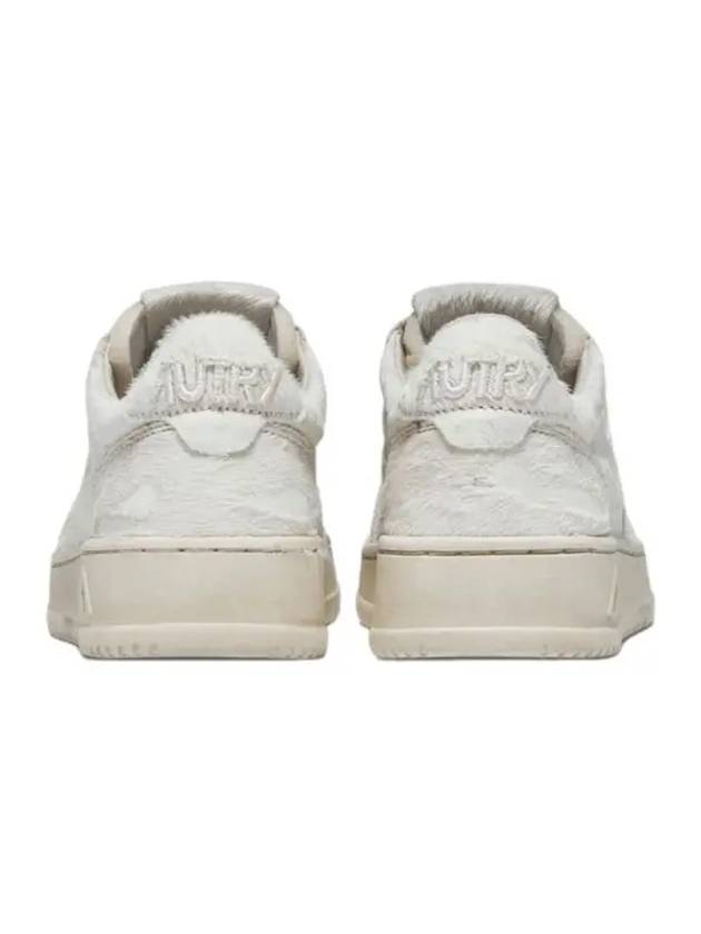 Medalist Pony Skin Low Top Sneakers White - AUTRY - BALAAN 5