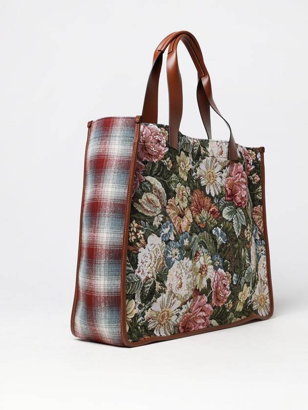 Cabas Large Tote Bag Green Floral - MAISON MARGIELA - BALAAN 4