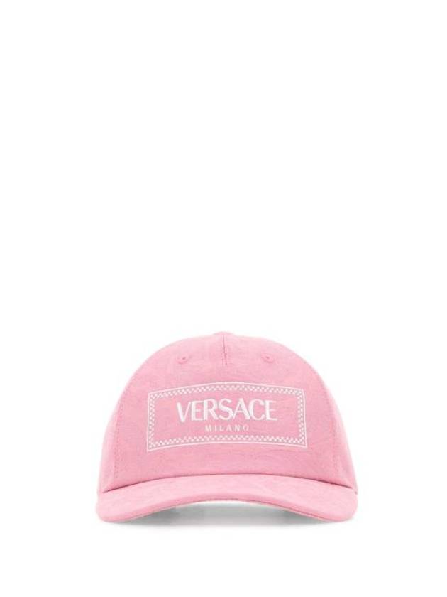 Hat 10127521A10180 2P450 Pink - VERSACE - BALAAN 1