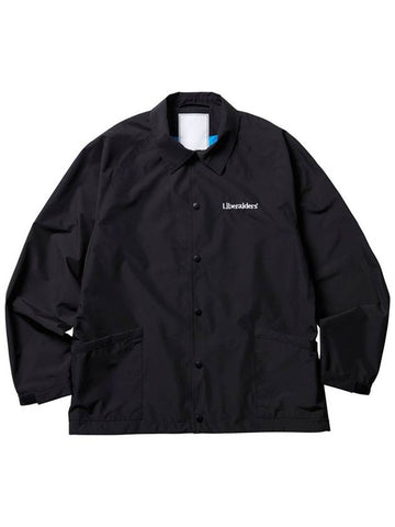 [LIBERAIDERS] OG LOGO COACH JACKET - BLACK - LIBERAIDERS - BALAAN 1