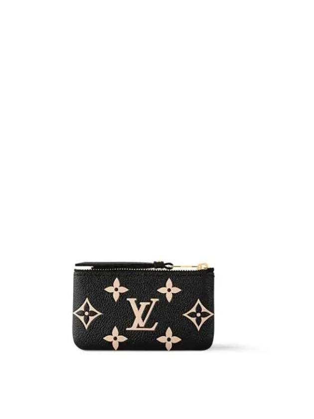 Monogram Empreinte Key Pouch Black - LOUIS VUITTON - BALAAN 7