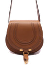 Marcie Saddle Small Grained Leather Cross Bag Brown - CHLOE - BALAAN 2