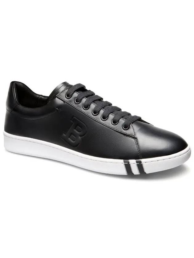 ASHER 600 black lowtop sneakers - BALLY - BALAAN 3