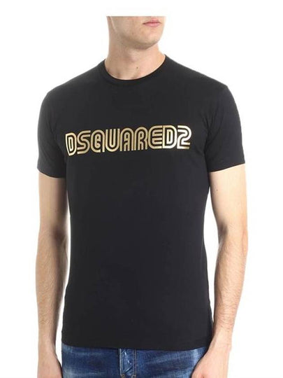 S74GD0412 900 Men's Round Short Sleeve TShirt - DSQUARED2 - BALAAN 2