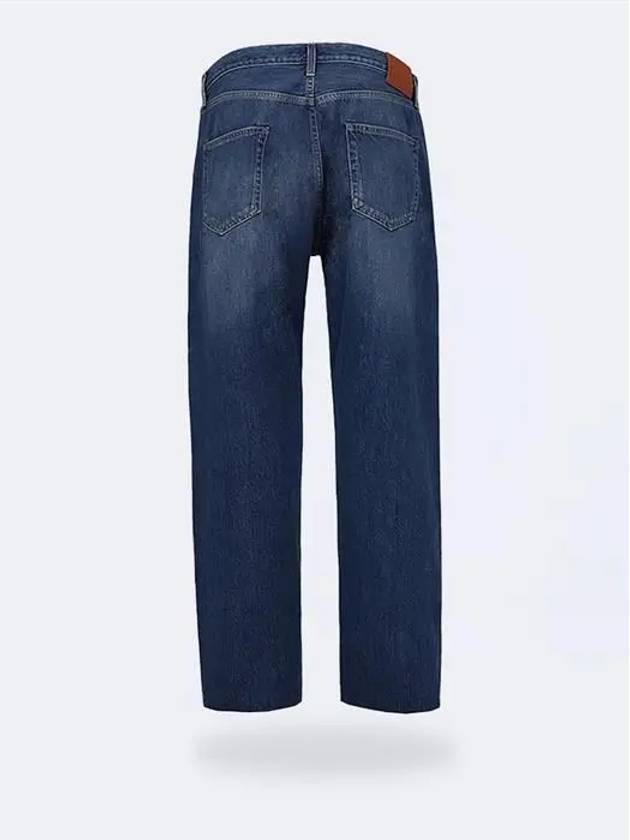 Washing Denim Wide Jeans Blue - ALEXANDER MCQUEEN - BALAAN 3