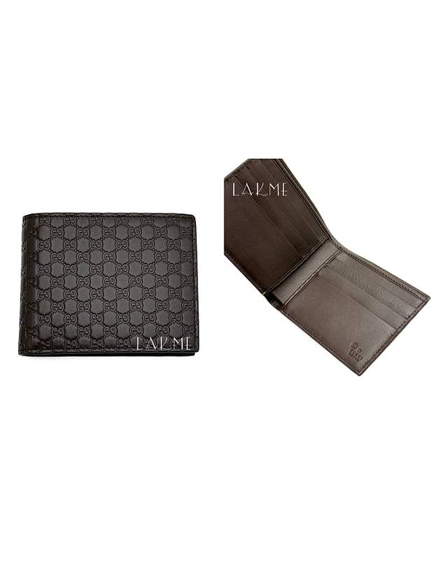 Micro GG Ssima Bifold Wallet Brown - GUCCI - BALAAN 2