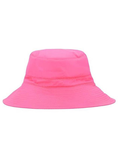 Recycled Tech Bucket Hat Pink - GANNI - BALAAN 2