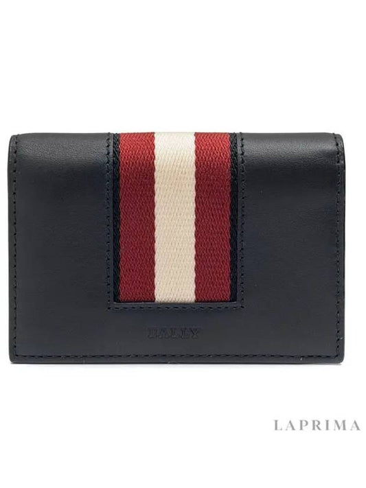 Veil Bifold Card Holder Black - BALLY - BALAAN 2