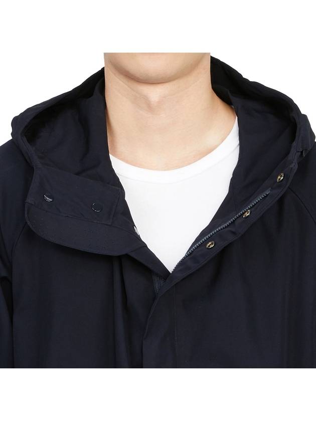 Metropolis Hooded Jacket Navy - CP COMPANY - BALAAN 9