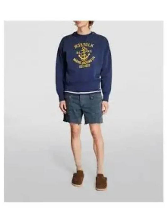 30 Points Vintage Fit Fleece Graphic Sweatshirt Blue - POLO RALPH LAUREN - BALAAN 2