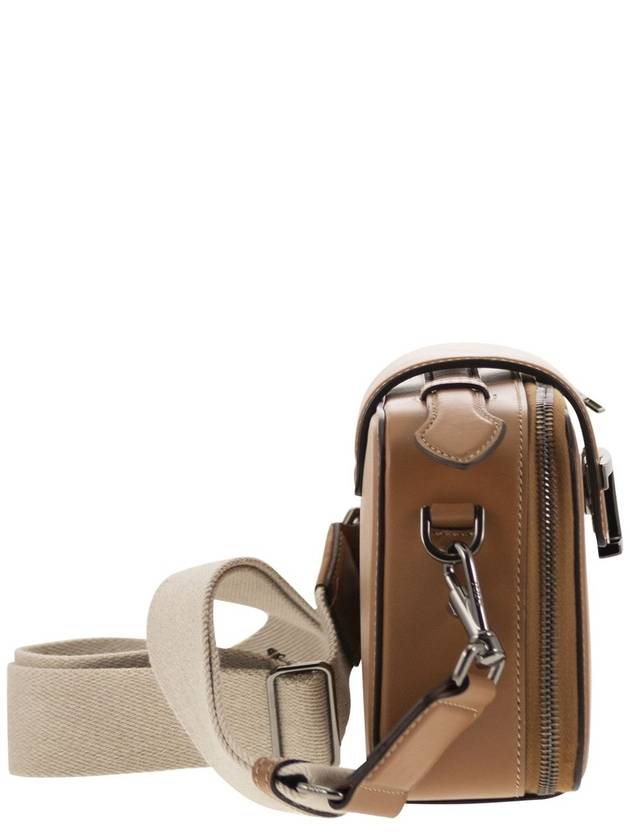 Leather Mini Camera Bag - TOD'S - BALAAN 3