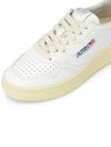 Medalist Black Heel Tab Low Top Sneakers White - AUTRY - BALAAN 8