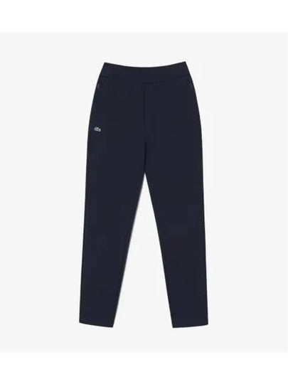 Women's CP Chouli Basic Straight Pants Dark Navy - LACOSTE - BALAAN 2