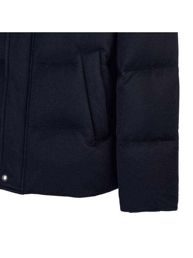 Giulio Puffer Jacket Navy Blue - LORO PIANA - BALAAN 8