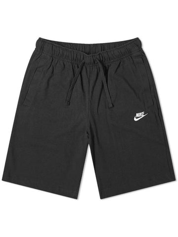 NSW Club Jersey Shorts Black - NIKE - BALAAN 1