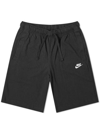 NSW Club Jersey Shorts Black - NIKE - BALAAN 1