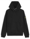 Garment Dyed Hoodie Black - STONE ISLAND - BALAAN 2