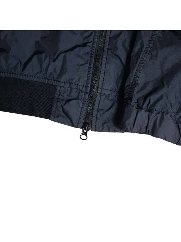 Crinkle Reps Wappen Bomber Jacket Navy - STONE ISLAND - BALAAN 7