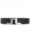 Bridger Leather Belt Black - J.LINDEBERG - BALAAN 2