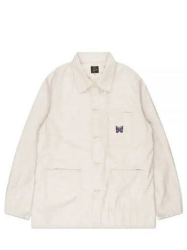 24 D N Coverall White OT179 DN Jacket - NEEDLES - BALAAN 1