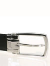 Men's Casual Leather Belt Black - MONTBLANC - BALAAN 7