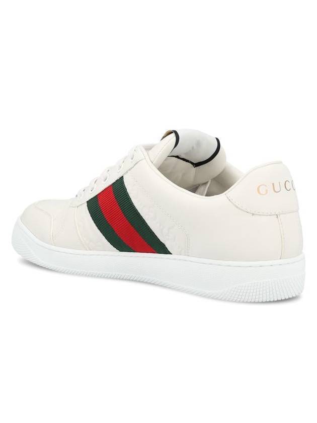 Screener Low Top Sneakers White - GUCCI - BALAAN 4