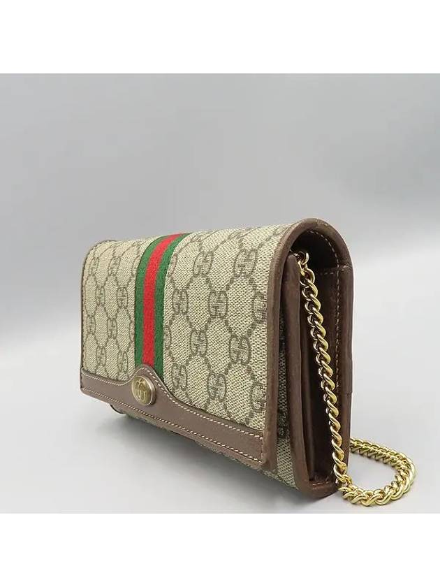 546592 Ophidia GG chain long wallet and crossbag - GUCCI - BALAAN 2