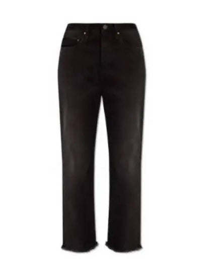 Classic Cut Straight Jeans Black - TOTEME - BALAAN 2