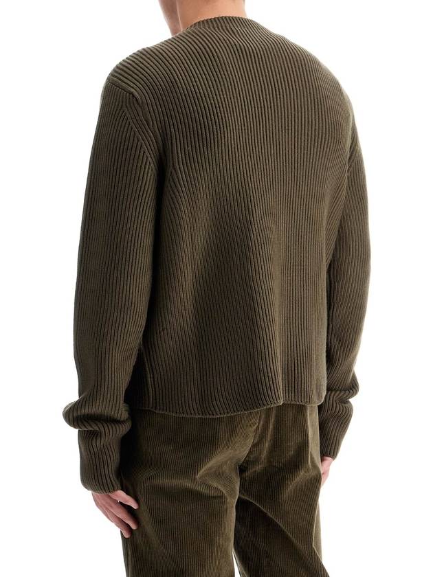 ribbed wool pullover sweater - RIER - BALAAN 3