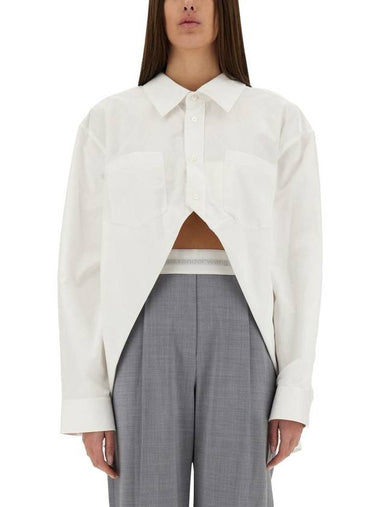 Alexander Wang Slit Shirt - ALEXANDER WANG - BALAAN 1