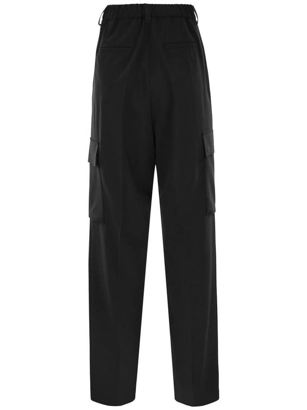 Soft wool cargo pants - HERNO - BALAAN 2