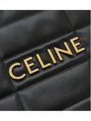 CELINE Monochrome Matelasse Chain Clutch - GANNI - BALAAN 7