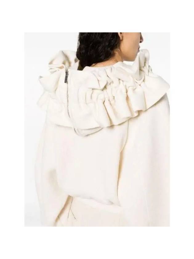 La Maille Crinoline Hooded Knit Top Off White - JACQUEMUS - BALAAN 5