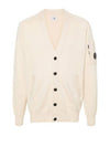 Lens Cotton Cardigan Beige - CP COMPANY - BALAAN 2