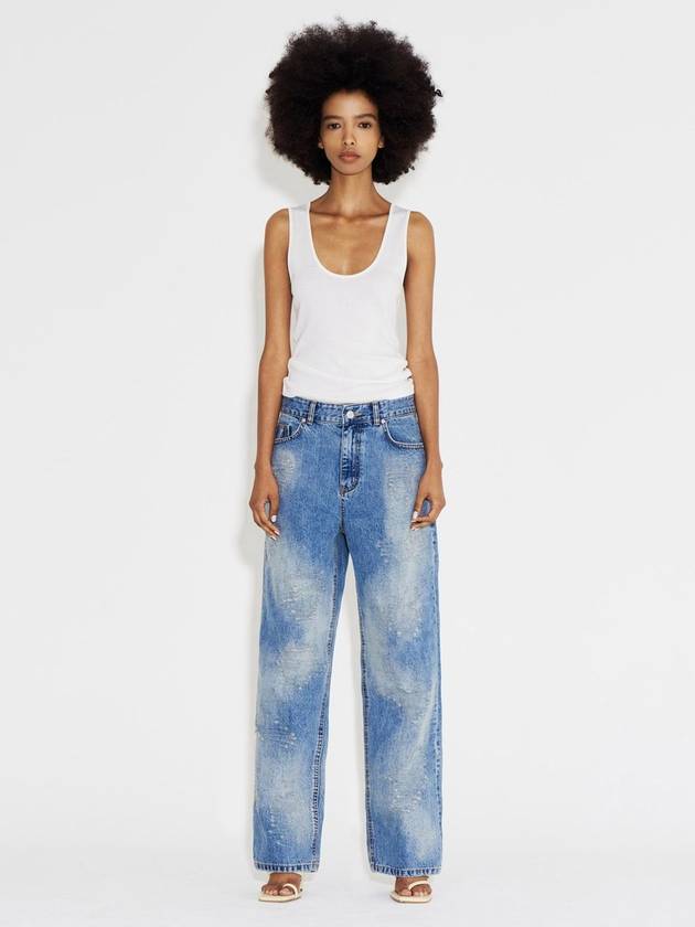 Shot Washed Jeans Blue - NUAKLE - BALAAN 1