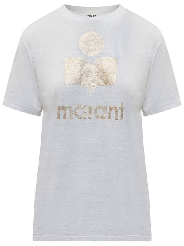 Isabel Marant Étoile Zewel T-Shirt With Logo - ISABEL MARANT ETOILE - BALAAN 1