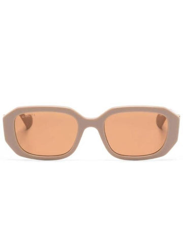 Double G Geometric Frame Sunglasses GG1535S - GUCCI - BALAAN 1