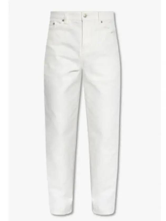 Men's Tapered Fit Straight Jeans White - AMI - BALAAN 2