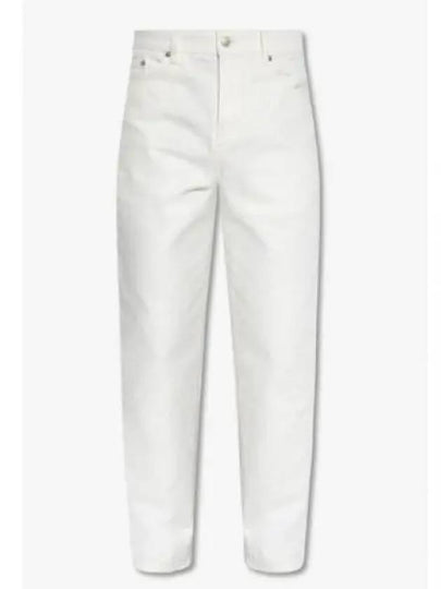 Men's Tapered Fit Straight Jeans White - AMI - BALAAN 2