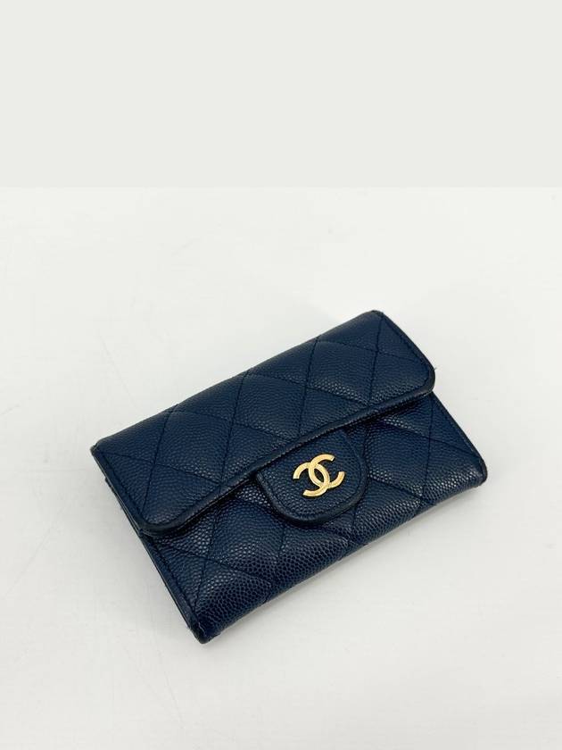 Classic caviar flap card wallet - CHANEL - BALAAN 2