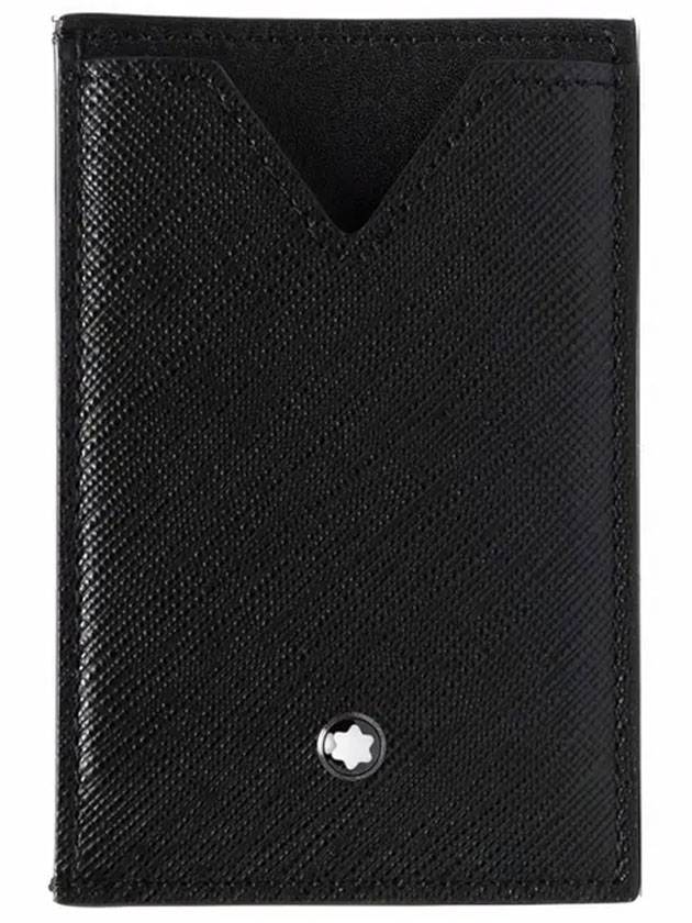 Logo Sartorial Card Wallet Black - MONTBLANC - BALAAN 1