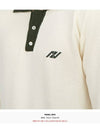 Men's collar knit POSM 432W WHITE - AUTRY - BALAAN 6