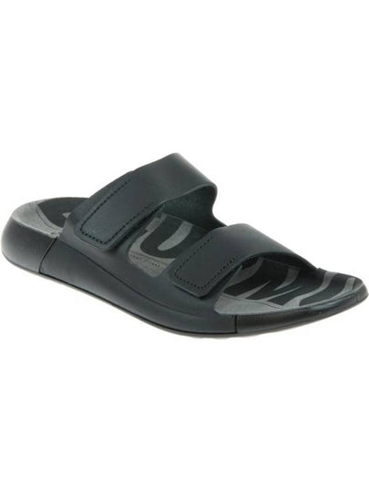 Women's 2nd Cozmo Slippers Black - ECCO - BALAAN 2