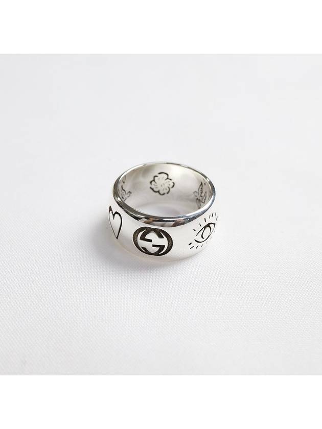 Blind For Love Ring Silver YBC455248001 - GUCCI - BALAAN 3